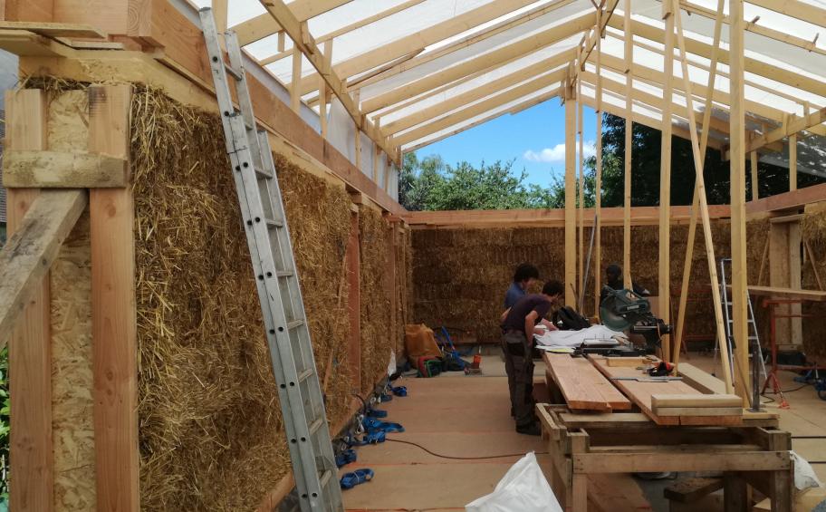 Eiffage Foundation: building on an eco-construction work integration enterprise in Saint-Denis