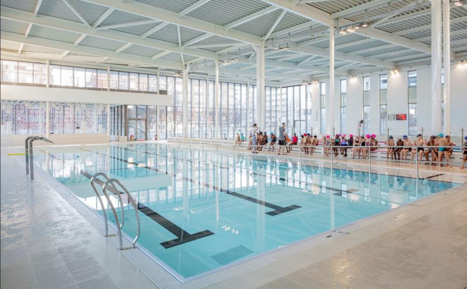Inauguration de la piscine Yvonne Godard, un équipement certifié HQE Niveau Exceptionnel à Paris !