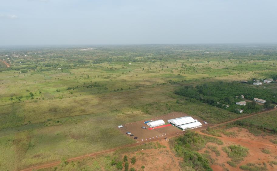 Eiffage Énergie Systèmes is building Benin’s biggest solar power plant in the village of Illoulofin (Pobé)