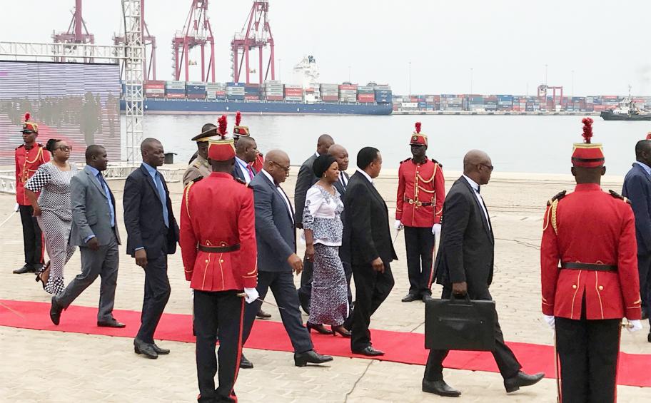 Congo : inauguration des nouveaux quais du Port autonome de Pointe Noire