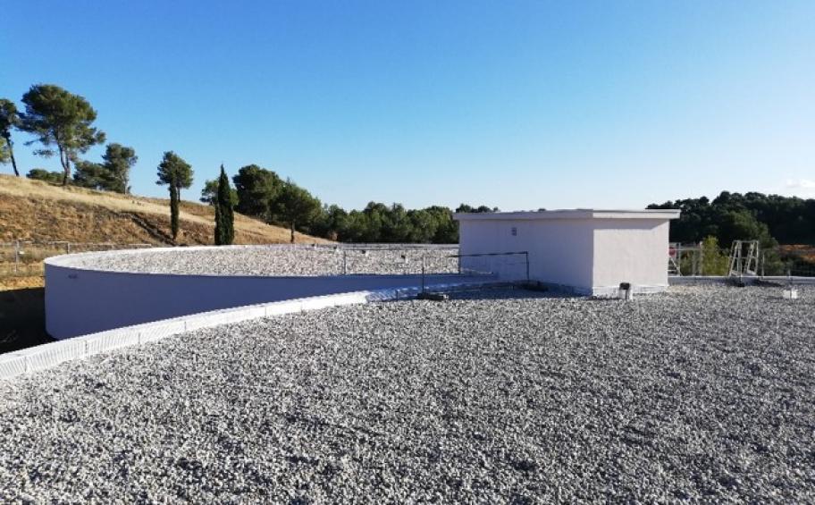 Un réservoir d'eau potable en Occitanie signé Eiffage Génie Civil
