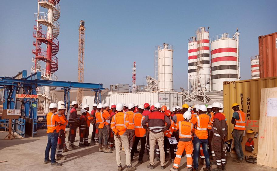 Safety Day promotes core safety value across Eiffage Genie Civil Marine Greater Tortue Ahmeyim (GTA) sites