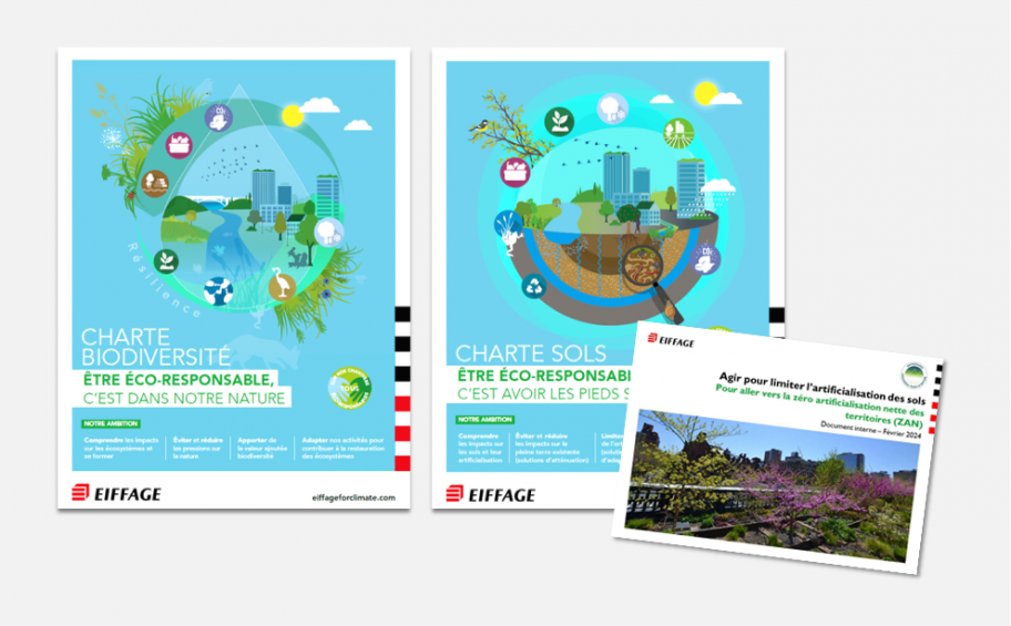 Environment: Eiffage Strengthens Its Biodiversity Charter and Introduces a New Charter and Internal Guide Dedicated to Soil Preservation