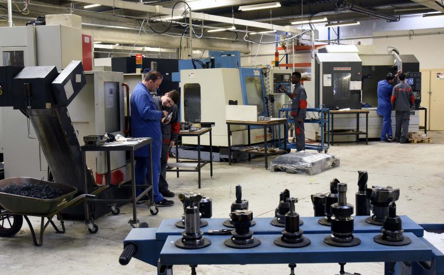 Eiffage Foundation: Training young people in mechanical machining trades in Saint-Etienne