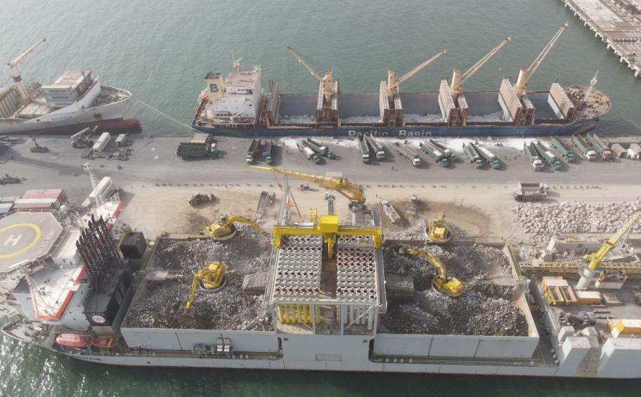 GTA project in Mauritania for BP: Simon Stevin offshore operations come to a close