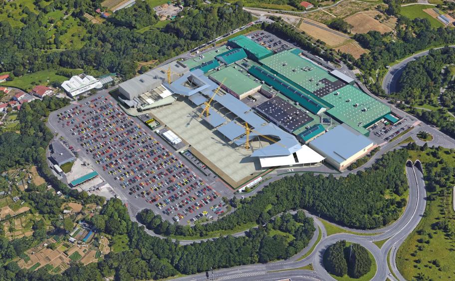 Spain: Eiffage Energía’s subsidiary Conscytec at work on the extension to Garbera shopping centre in San Sebastián