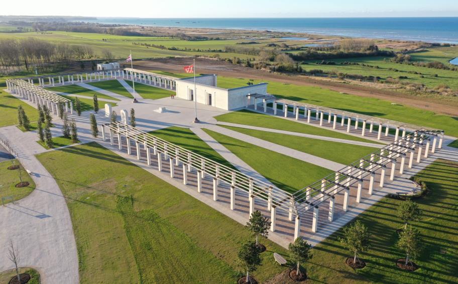 British Normandy Memorial: inauguration on June 6