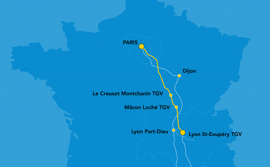 Eiffage, in a consortium with Saferail and Systra, wins a contract  as part of the signalling for the “high performance” pilot project of the  Paris-Lyon high-speed rail line