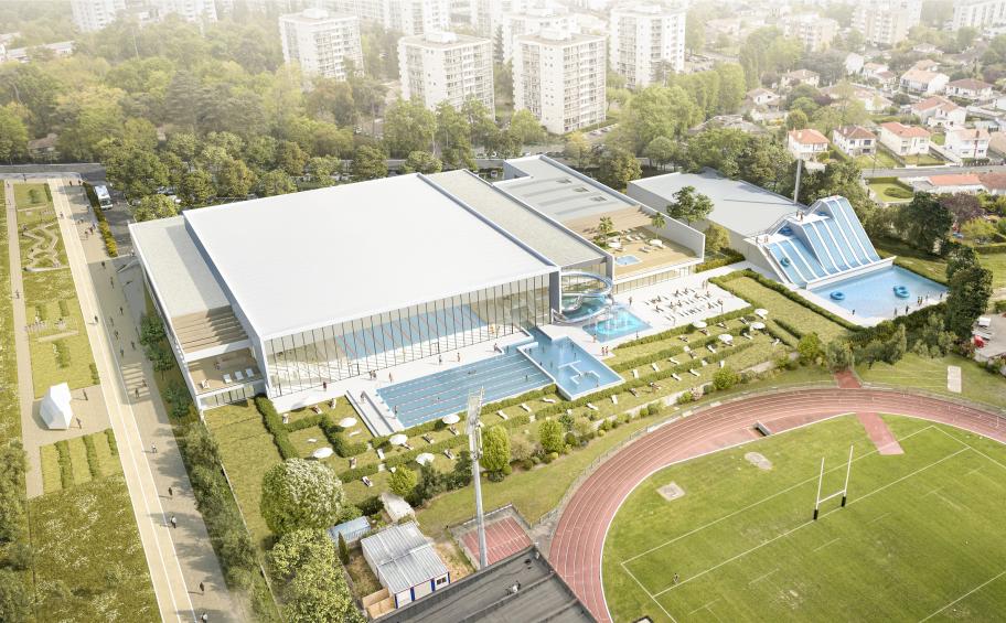 Eiffage, UCPA, Dalkia and Banque des Territoires win the concession for the future Bordeaux-Mérignac aquatic stadium