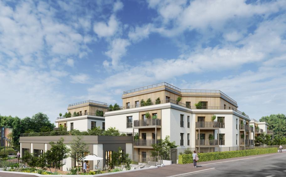 Eiffage Immobilier signs a first VEFA (VEFA new-build property) under a BRS (Bail Réel Solidaire) contract for the Bois des Metz residence in Jouy-en-Josas (78)