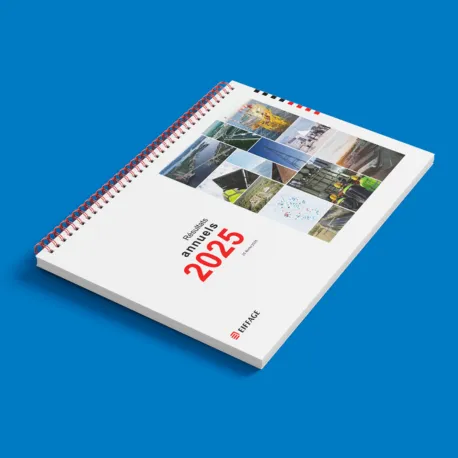 Photo de couverture de la brochure des résultats annuels 2024