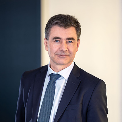 Portrait de Guillaume Sauvé, Président d’Eiffage Génie Civil et Président d’Eiffage Métal