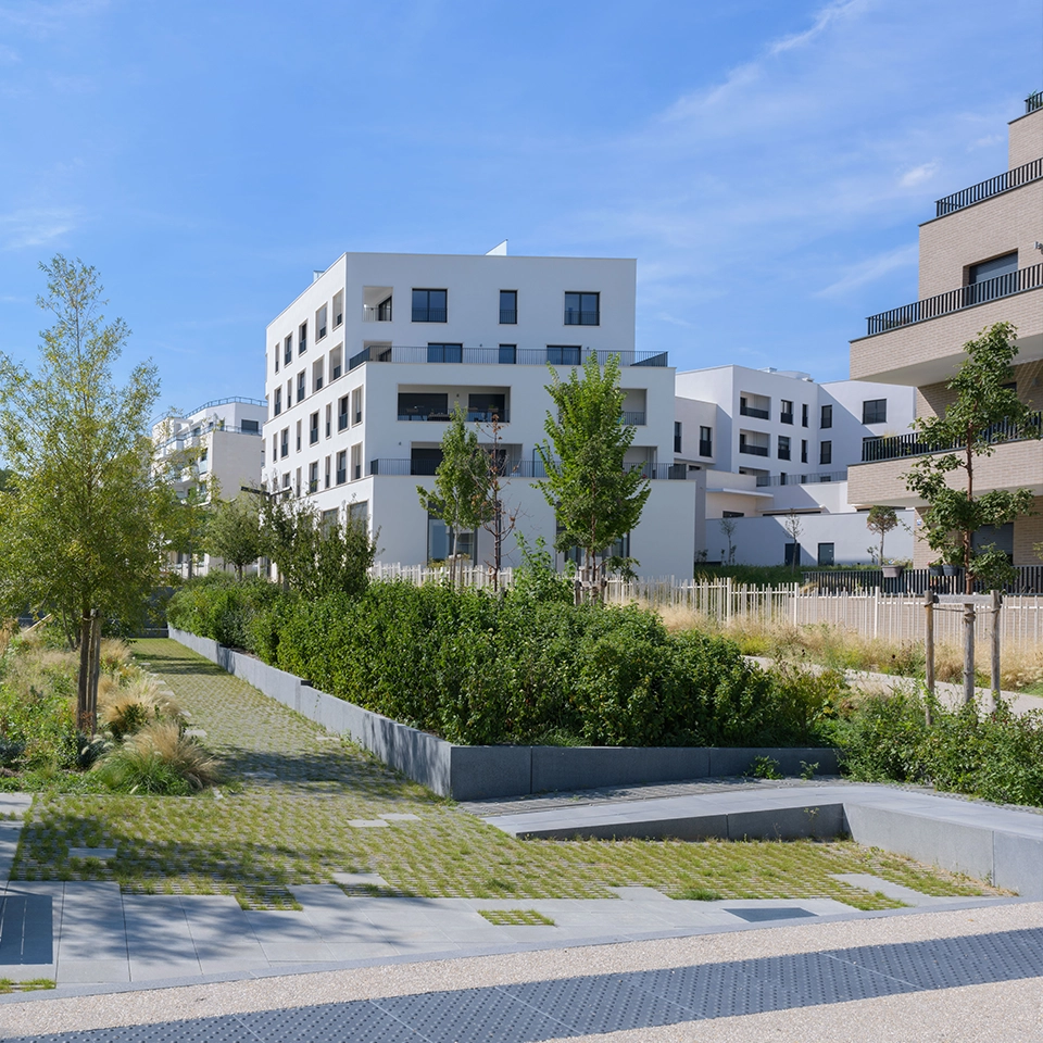 Photo de l’écoquartier LaVallée de Châtenay-Malabry