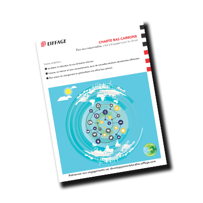 Cover photo of the Eiffage Low Carbon Charter